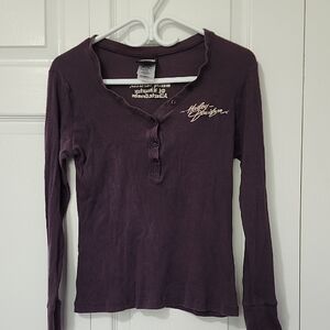 Harley-Davidson Deep Purple Long Sleeve Top